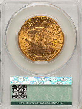 1915-S $20 Saint-Gaudens Double Eagle CACG MS63 (774262003)