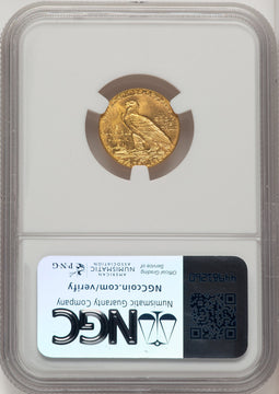 1929 $2.50 Indian Quarter Eagle NGC MS65 (774496004)