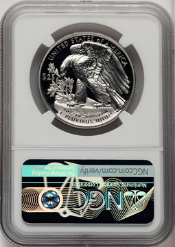 2021-W Palladium Eagle 1 oz FDI Mike Castle NGC PF70