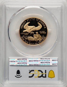 1994-W $25 Half-Ounce Gold Eagle Blue Gradient PCGS PR70