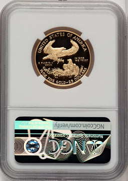 2018-W G$25 Half Ounce Gold Eagle First Day of Issue FDI 1ST NGC PF70
