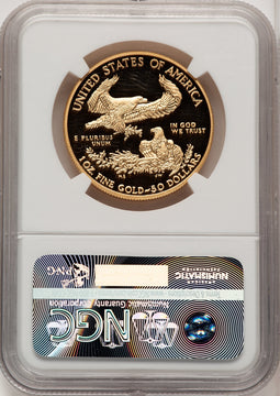 2016-W $50 One-Ounce Gold Eagle 30th Anniversary First Strike NGC PF70 (774592002)