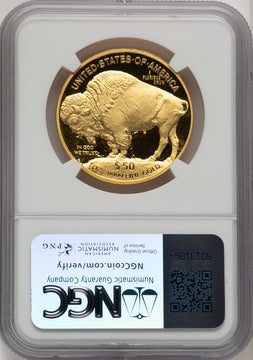 2017-W $50 One-Ounce Gold Buffalo NGC PF70 (772460029)