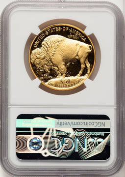 2006-W 1 oz Gold Buffalo Mike Castle NGC PF70