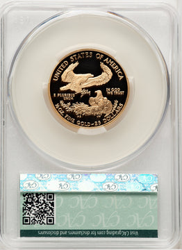 2005-W $25 Half-Ounce Gold Eagle CACG PR70