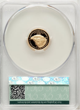 2023-W Proof Gold Eagle 1/10 oz CACG MS70