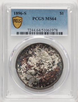 1896-S Morgan Dollar PCGS MS64