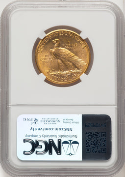1910-D $10 Indian Eagle NGC MS64 (506912013)