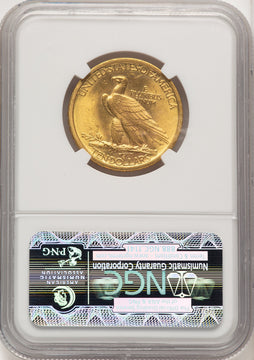 1907 $10 No Motto Indian Eagle NGC MS64 (774733003)