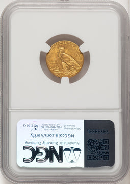 1908 $2.50 Indian Quarter Eagle NGC MS63 (774824003)