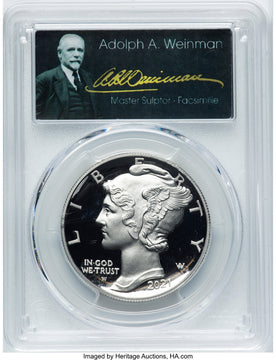 2021-W Palladium Eagle 1 oz PCGS PR70