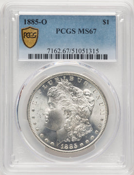 1885-O Morgan Dollar PCGS MS67 (773674021)