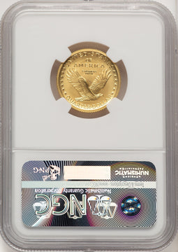 2016-W 25C Standing Liberty 100th Anniversary Gold Centennial ER Miles Standish NGC MS70