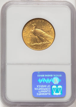 1908 $10 MOTTO Indian Eagle NGC MS61 (774647041)