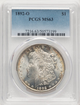 1892-O Morgan Dollar PCGS MS63 (774890073)