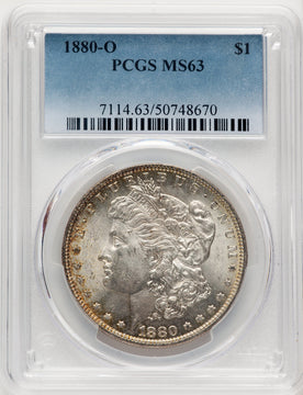 1880-O Morgan Dollar PCGS MS63 (774770072)