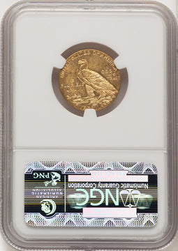 1910 $5 Indian Half Eagle NGC MS63 (774941002)