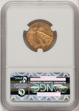 1909 $5 Indian Half Eagle NGC MS63 (774941003)
