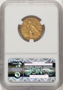 1912 $5 Indian Half Eagle NGC MS62 (775176018)