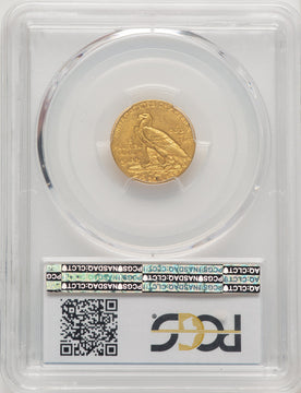 1908 $2.50 Blue Gradient Indian Quarter Eagle PCGS MS62