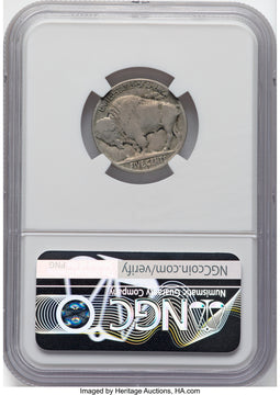 1918/7-D 5C FS-101 Buffalo Nickel NGC VG10