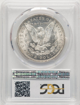 1887/6 Morgan Dollar PCGS MS63