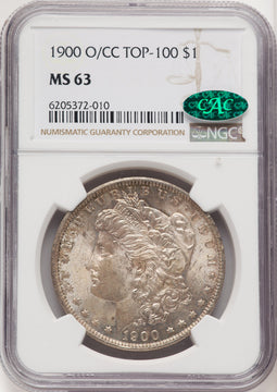 1900-O/CC CAC Morgan Dollar NGC MS63