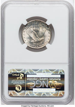 1930 25C FH CAC Standing Liberty Quarter NGC MS65