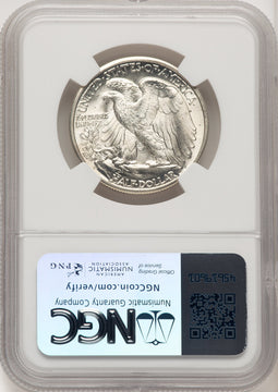 1946-D 50C Walking Liberty Half Dollar NGC MS67 (774819002)