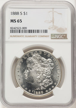 1888-S Morgan Dollar NGC MS65