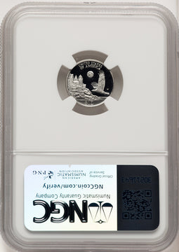 1998-W $10 Tenth-Ounce Platinum Brown Label NGC PF70 (775329003)