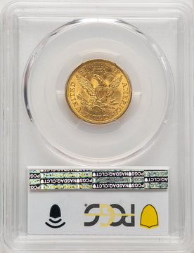 1906 $5 CAC Liberty Half Eagle PCGS MS64+