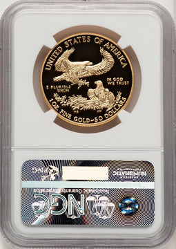 2016-W $50 One-Ounce Gold Eagle 30th Anniversary Ed Moy NGC PF70 (772516013)