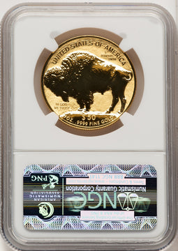 2013-W $50 One-Ounce Gold Buffalo Reverse Proof First Strike NGC PF70