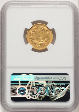 1874 $3 Three Dollar Gold Pieces NGC AU55 (520707010)