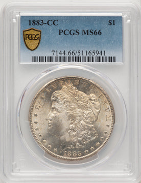 1883-CC Morgan Dollar PCGS MS66 (520667004)