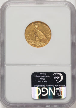 1911-D $5 Indian Half Eagle NGC MS61