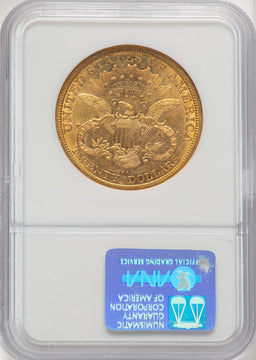 1877-CC $20 Liberty Double Eagle NGC AU58 (775904009)