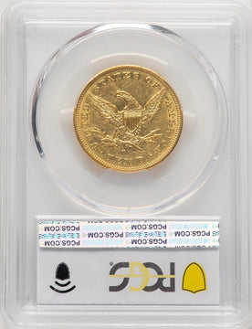 1852-O $10 Blue Gradient Liberty Eagle PCGS AU53