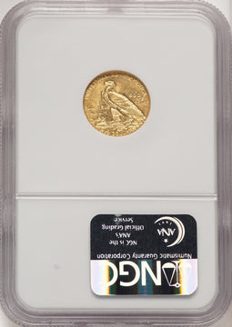1908 $2.50 Indian Quarter Eagle NGC MS63 (775821001)