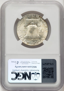 1951-D 50C FL Franklin Half Dollar NGC MS67 (775904011)