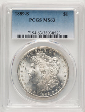 1889-S Morgan Dollar PCGS MS63 (775865025)
