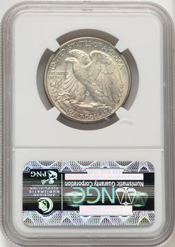 1938-D 50C Walking Liberty Half Dollar NGC MS65 (775821185)