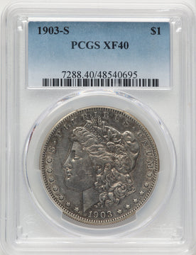 1903-S Morgan Dollar PCGS XF40