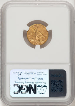 1910 $2.50 CAC Indian Quarter Eagle NGC MS63+