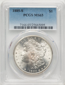 1885-S Morgan Dollar PCGS MS65 (507065006)