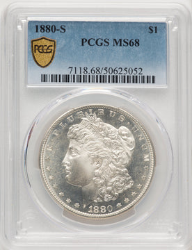 1880-S Morgan Dollar PCGS MS68 (507065004)