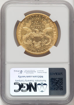 1879-CC $20 Liberty Double Eagle NGC XF45 (776083006)