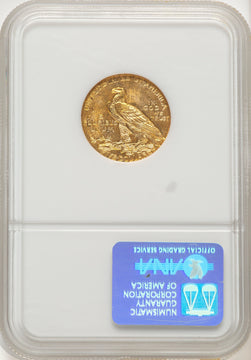 1908 $5 Indian Indian Half Eagle NGC MS63 (507173003)