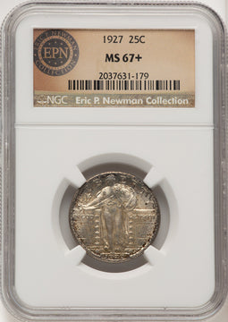 1927 25C Standing Liberty Quarter NGC MS67+